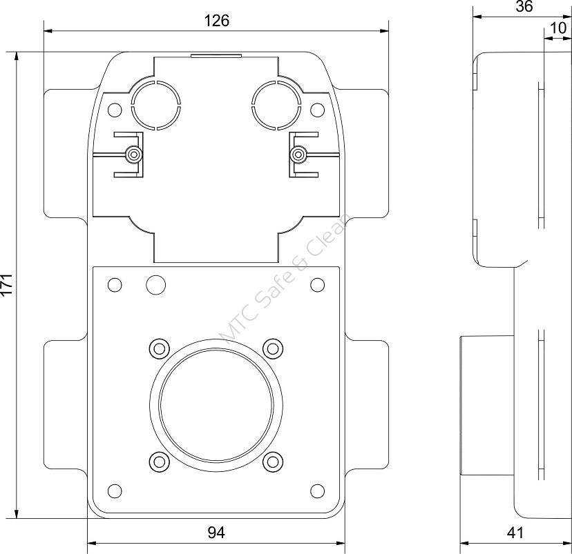 Puszka montażowa do gniazd DecoVac