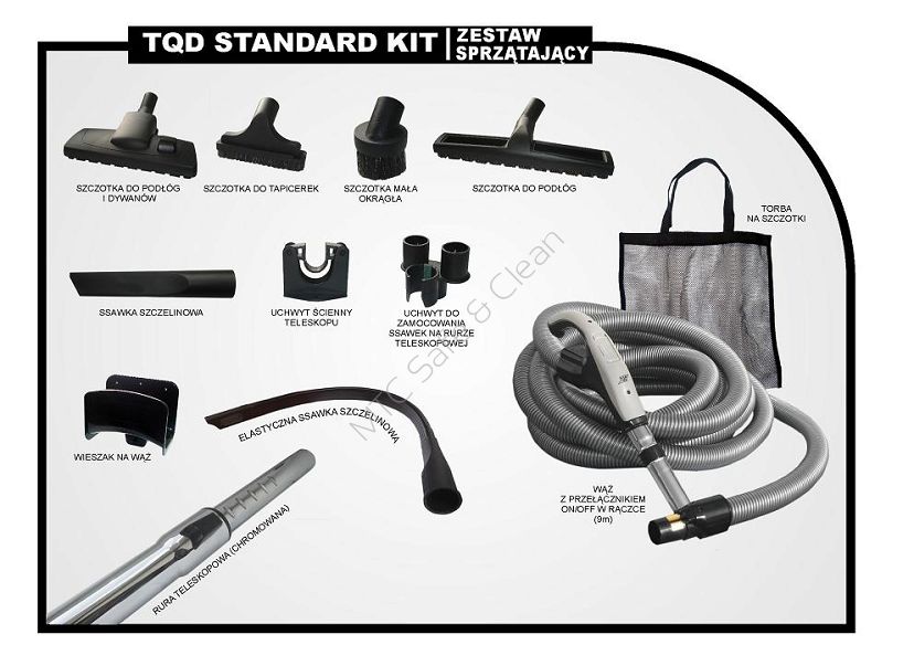 TQD STANDARD KIT Zestaw sprzątający
