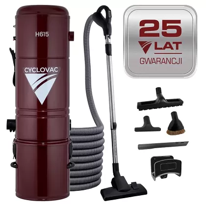 Odkurzacz centralny Cyclovac H615 + Zestaw MAGNUM