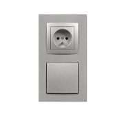 Gniazdo Leovac DecoVac grafitowe - 4