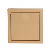 Gniazdo Lux Wylotowe - Ciemno brązowy - 2