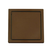 Gniazdo Lux Wylotowe - ciemny brąz