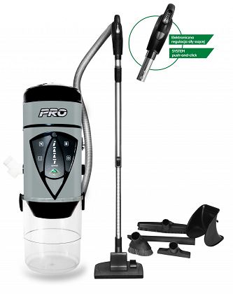 Odkurzacz centralny PRO 400 + Zestaw PREMIUM Power Control