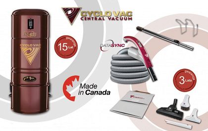 Cyclo Vac HX615 + zestaw Data Sync