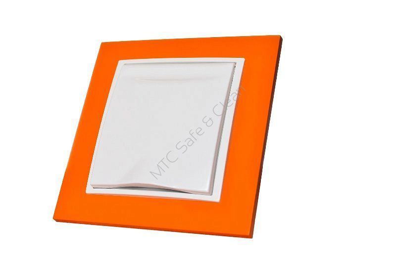 Gniazdo DE LUXE ANIMO pomarańczowe