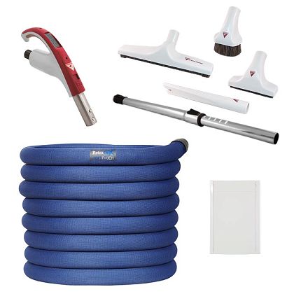 Zestaw do sprzątania Retraflex II® z wężem w pokrowcu