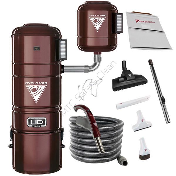 Odkurzacz centralny CycloVac HX 7525 + Zestaw DATASYNC 9m