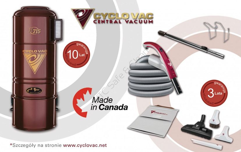 Cyclo Vac H 725 + zestaw Modern