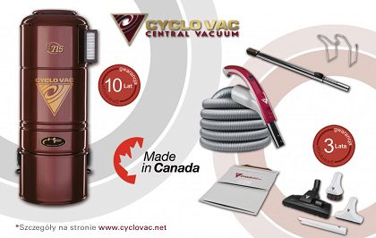 Cyclo Vac H 725 + zestaw Modern