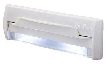 Szufelka automatyczna VACPORT LED biała