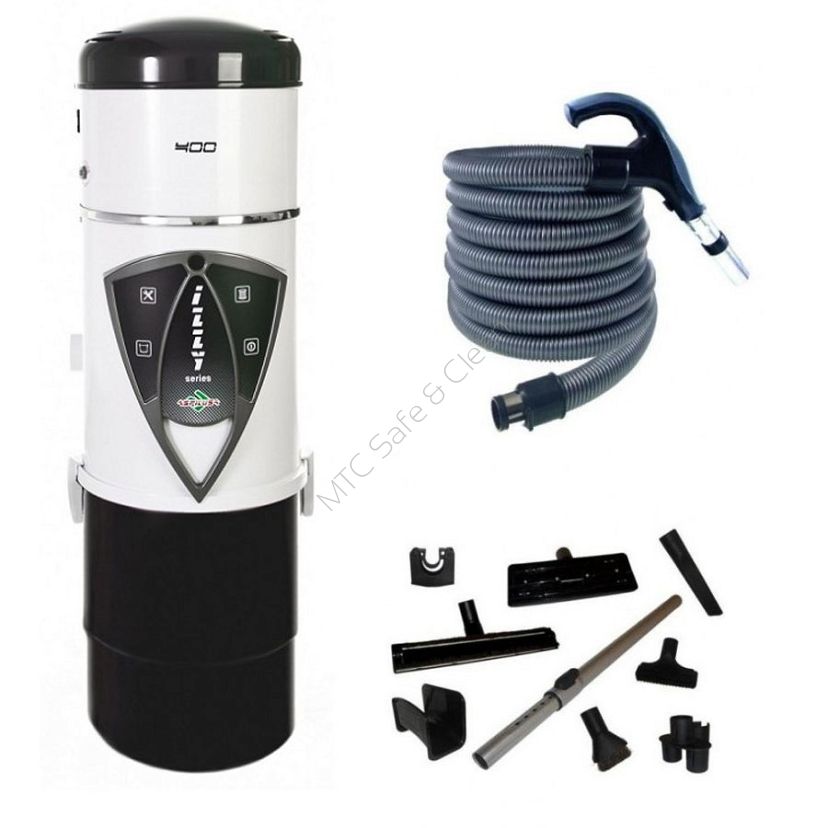 Odkurzacz centralny IZZY 400 
+ zestaw Max waz 9m